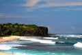 Waves on Boucan Canot Beach, Reunion Royalty Free Stock Photo