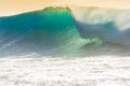 Waves breaking on the shore of Madeira Royalty Free Stock Photo