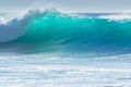 Waves breaking on the shore of Madeira