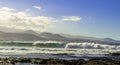 Waves in the canary island