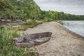 The last pier of the boat Royalty Free Stock Photo