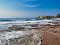 Waves Crashing on Cronulla Beach, Sydney, Australia