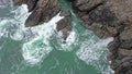 Waves crashing at the Rosguil Pensinsula by Doagh - Donegal, Ireland