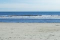 Waves crashing into the sand at Coligny beach Hilton head island south Carolina