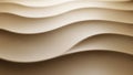 Waves create a smooth, flowing pattern resembling sand dunes or gentle fabric Royalty Free Stock Photo