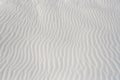 Waves of Ripples Across Gypsum sand dune Royalty Free Stock Photo