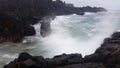 Waves Rocks Ocean Dreamy Seascape