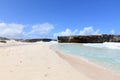 Waves Rolling Ashore on Secluded Boca Ketu Beach Royalty Free Stock Photo