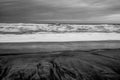 Waves Rolling In At Assateague Island