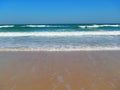 Waves rolling in Daytona Beach, Florida