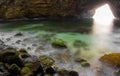 Waves in Ryugu Sea Cave