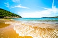 Waves on Sand Beach, Acadia National Park, Maine, USA