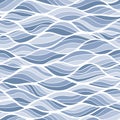 Waves seamless background