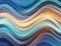 Flowing Abstract Waves of Teal Blue and Orange Gold with Subtle Light Effects Creating a Dynamic and Energetic Background Royalty Free Stock Photo