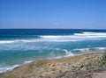 Waves at Stradbroke Island Royalty Free Stock Photo