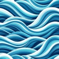 Offering a stylized representation of water ideal for backgrounds Royalty Free Stock Photo