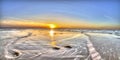 Waves washing in at East Point, NT, Australia