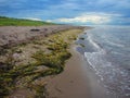 Waves washing onshore Southern Gulf of St. Lawrence