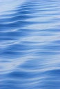 waves on a water surface, caused by ferry from Konstanz to Meersburg Royalty Free Stock Photo