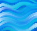 Wavey blue Royalty Free Stock Photo