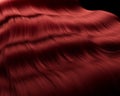 Wavey Draped Red Hair Royalty Free Stock Photo