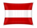 Waving Austria flag