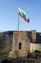 Waving Bulgarian flag