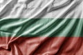 Waving detailed national country flag of Bulgaria