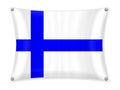 Waving Finland flag