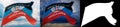 Waving flags of the world - flag of Donetsk People`s Republic. Set of 2 flags and alpha matte image. Very high quality