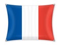 Waving France flag