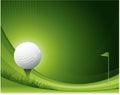 Waving golf design