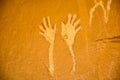 Waving Hands Pictograph At Canyon Pintado National Historical District, Rangely Colorado