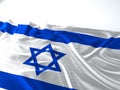 Waving israel Flag