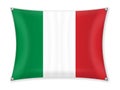 Waving Italy flag