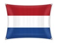 Waving Netherlands flag