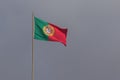 Waving Portugese flag