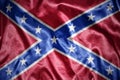 shining confederate flag Royalty Free Stock Photo