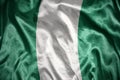 shining nigerian flag