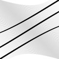 Waving, wavy lines pattern. Billowy, undulating tangle lines grid,mesh. Interlace undulating stripes. Squiggle, squiggly, wobbly Royalty Free Stock Photo