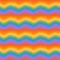 Wavy abstract gradient background seamless pattern, unfocused blurred rainbow color backdrop. Mesh vector illustration.