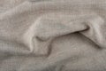 Wavy beige fabric texture background