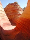 Wavy Buttes of Gold Royalty Free Stock Photo