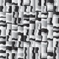 Wavy Ceramic tiles. Abstract Geometric