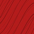 Wavy Cornell Red Pattern Design