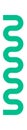 Wavy curved line abstract zigzag