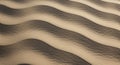 Wavy desert sand patterns with alternating Royalty Free Stock Photo