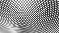 Wavy flowing lines abstract pattern. Wave Grid pattern of lines. EPS10 vector. Royalty Free Stock Photo