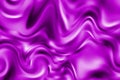 Wavy fluid background with liquid texture. Purple abstract smooth silk. Vector gradient wallpaper. Royalty Free Stock Photo