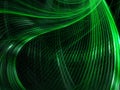 Wavy fractal background - abstract digitally generated image Royalty Free Stock Photo